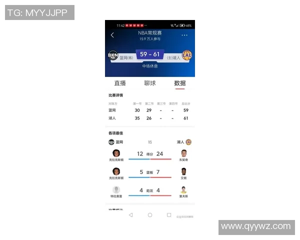 篮网对湖人比赛直播信息及观看渠道详解